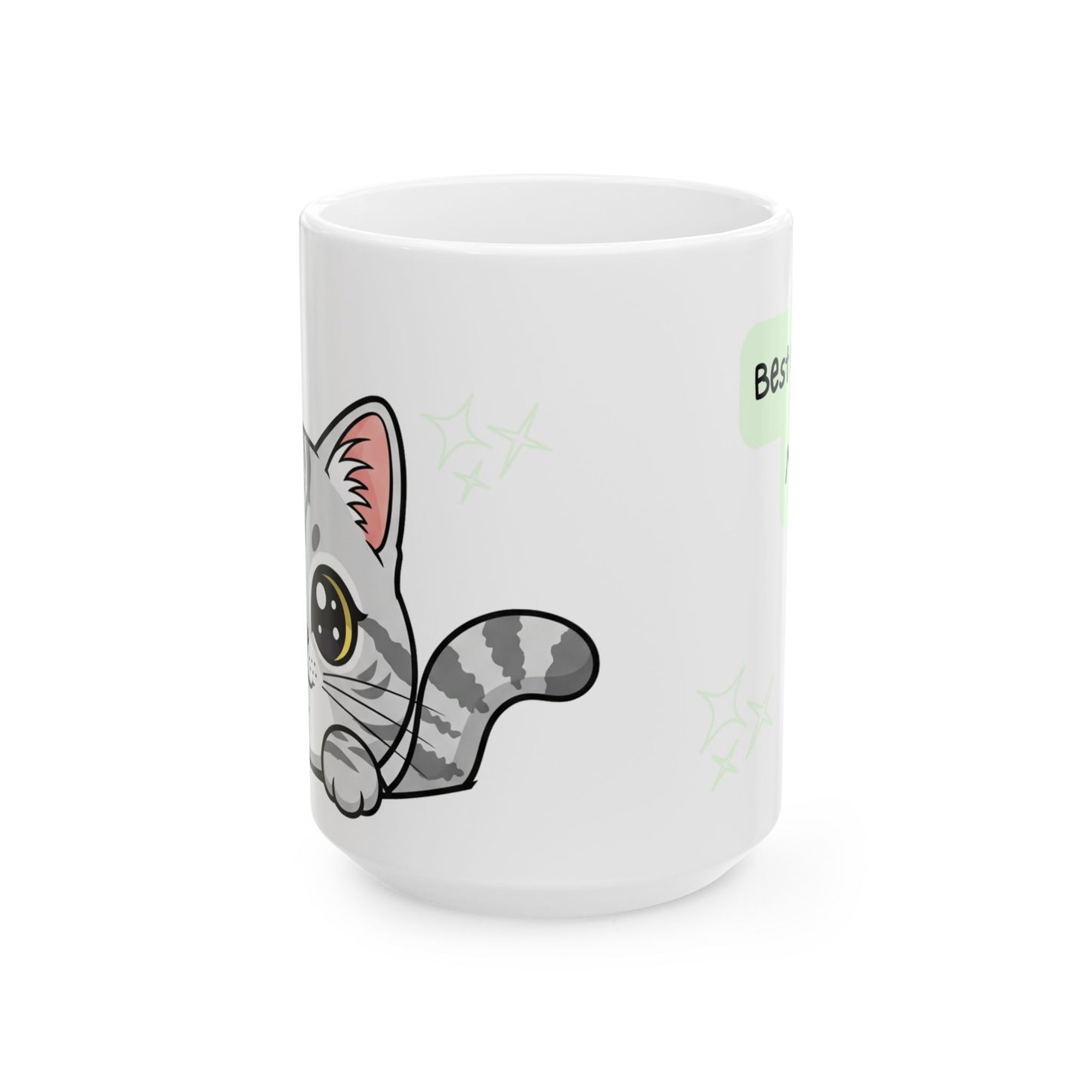 Cat Peek-a-Boo Mug | Best Cat Mama Gift
