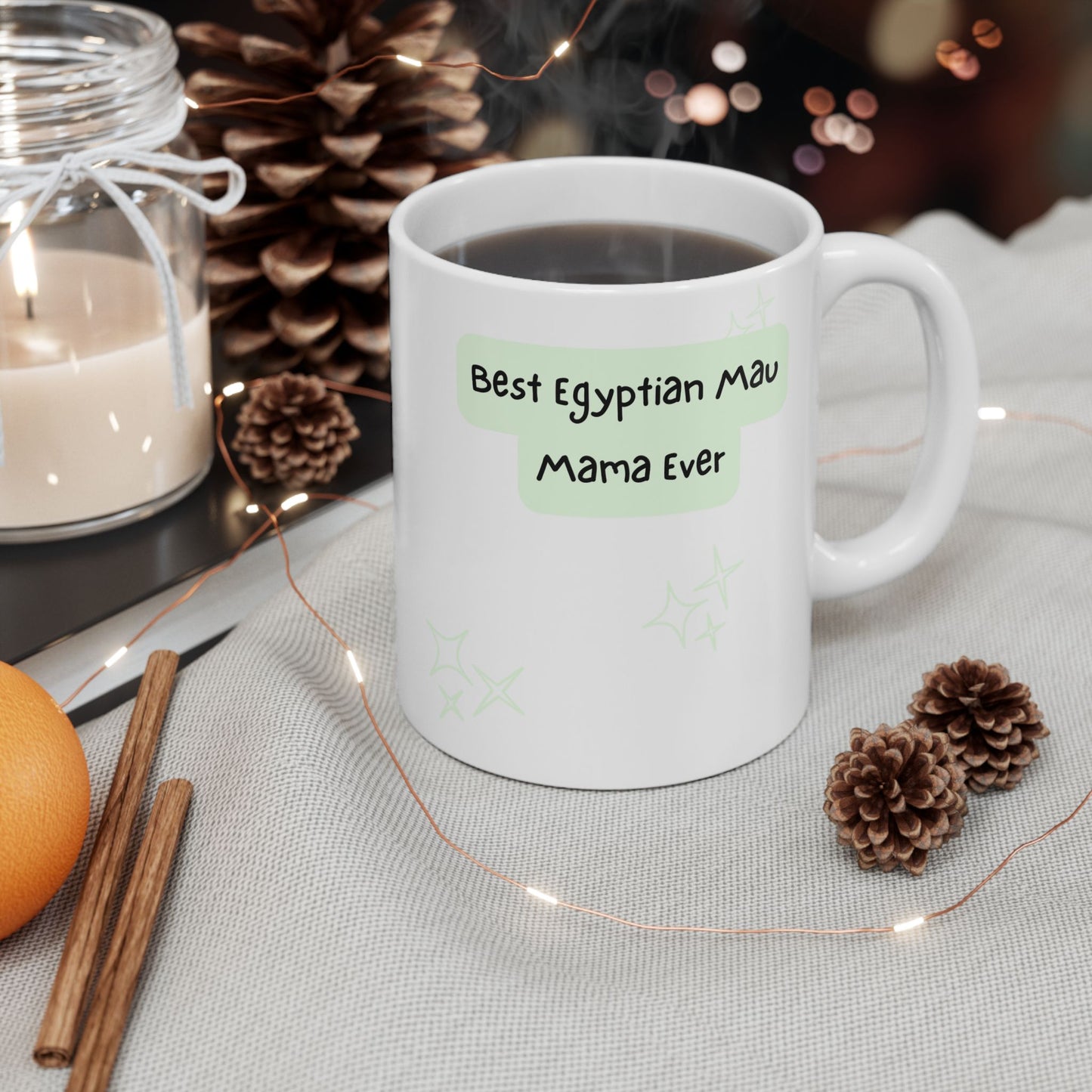 Egyptian Mau Peek-a-Boo Mug | Best Egyptian Mau Mama