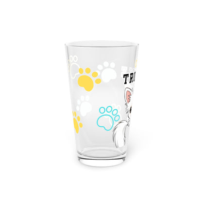 Chihuahua Tiny Trouble Pint Glass
