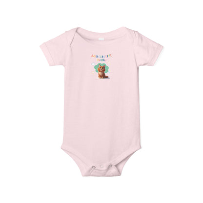 Short hair orange tabby cat Favorite Furball Onesie