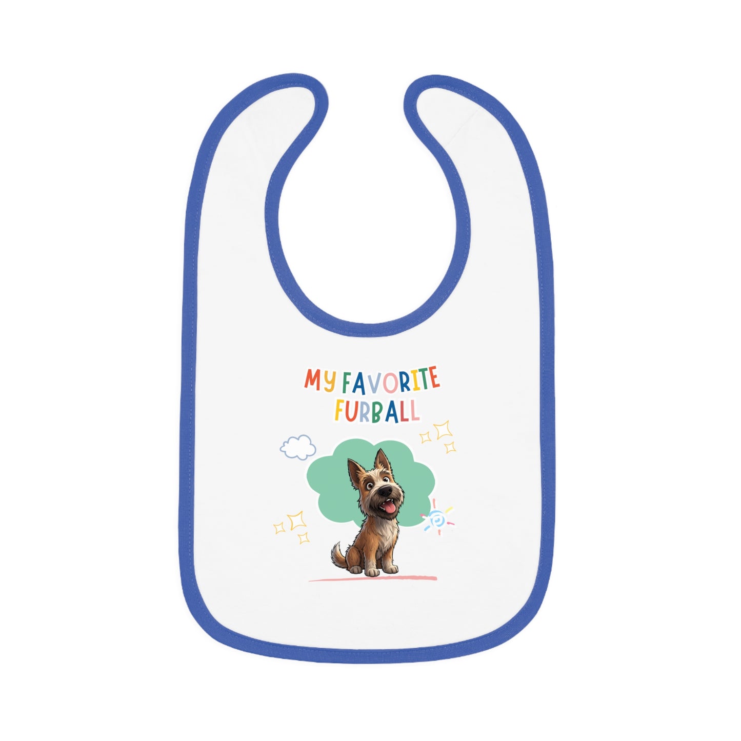 Berger Picard Favorite Furball Baby Bib