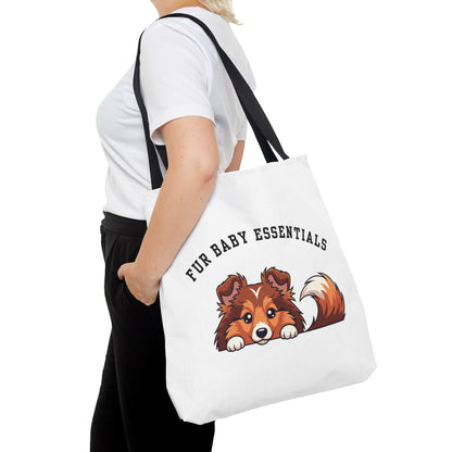 Sheltie FurBaby Tote Bag