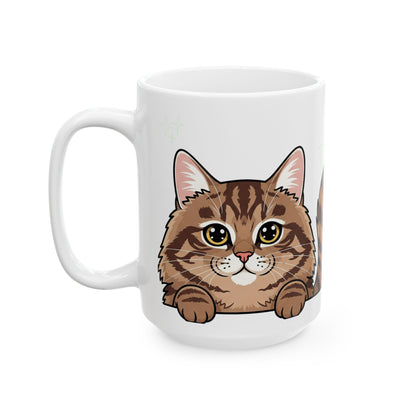 Siberian Peek-a-Boo Mug | Best Siberian Mama Gift