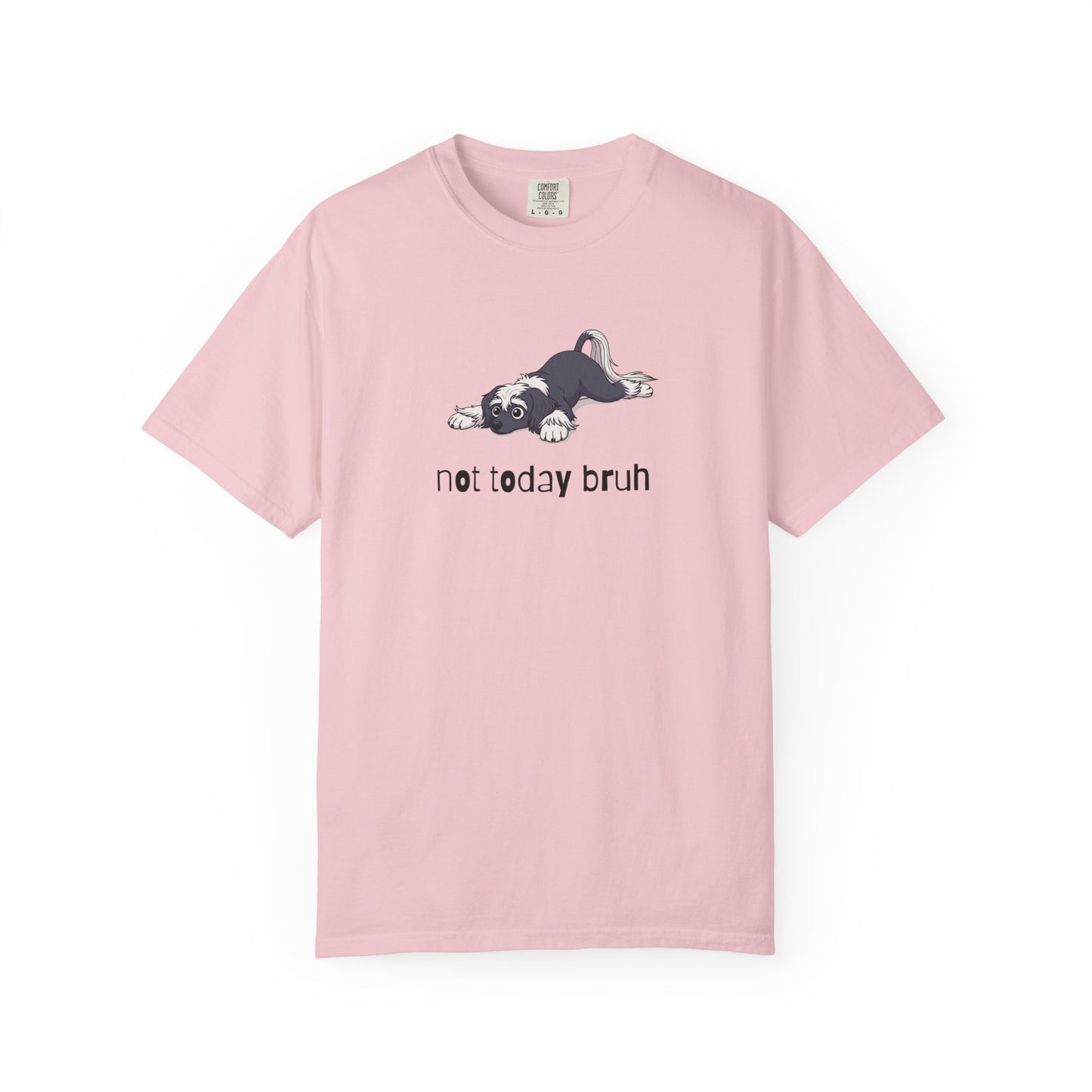 Chinese Crested Not Today Bruh T-Shirt