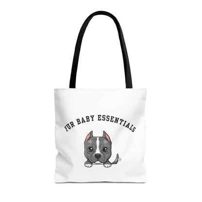 Pitbull FurBaby Tote Bag