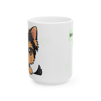 Yorkshire Terrier Peek-a-Boo Mug | Best Yorkie Mama Gift
