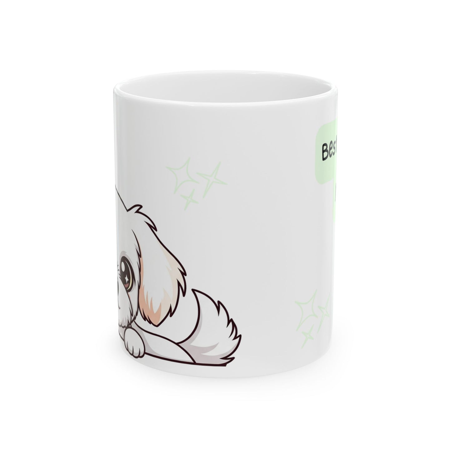 Maltese Peek-a-Boo Mug | Best Maltese Mama Gift