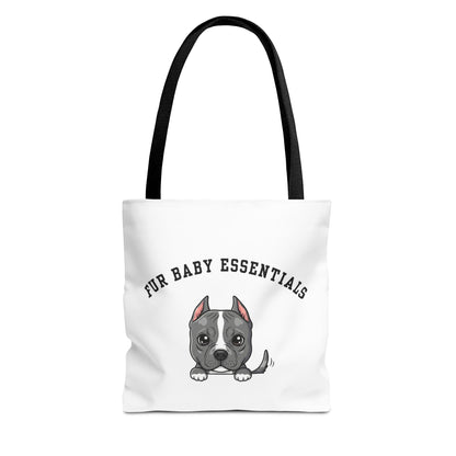 Pitbull FurBaby Tote Bag