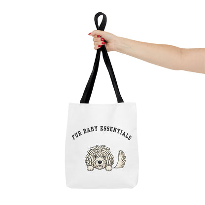 Komondor FurBaby Tote Bag