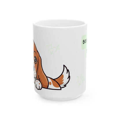 English Cocker Spaniel Peek-a-Boo Mug | Best Spaniel Mama Gift