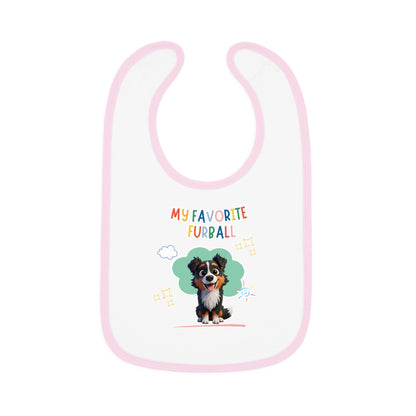 Aussie Favorite Furball Baby Bib