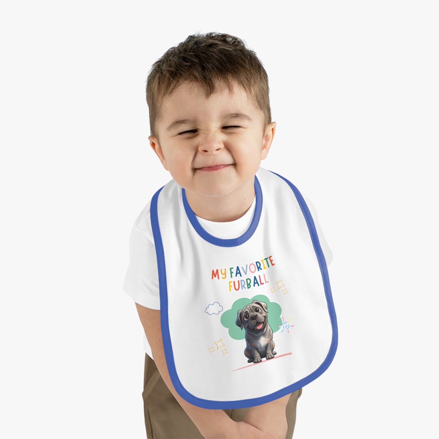 Mastiff Favorite Furball Baby Bib