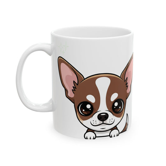 Chihuahua Peek-a-Boo Mug | Best Chihuahua Mama Gift