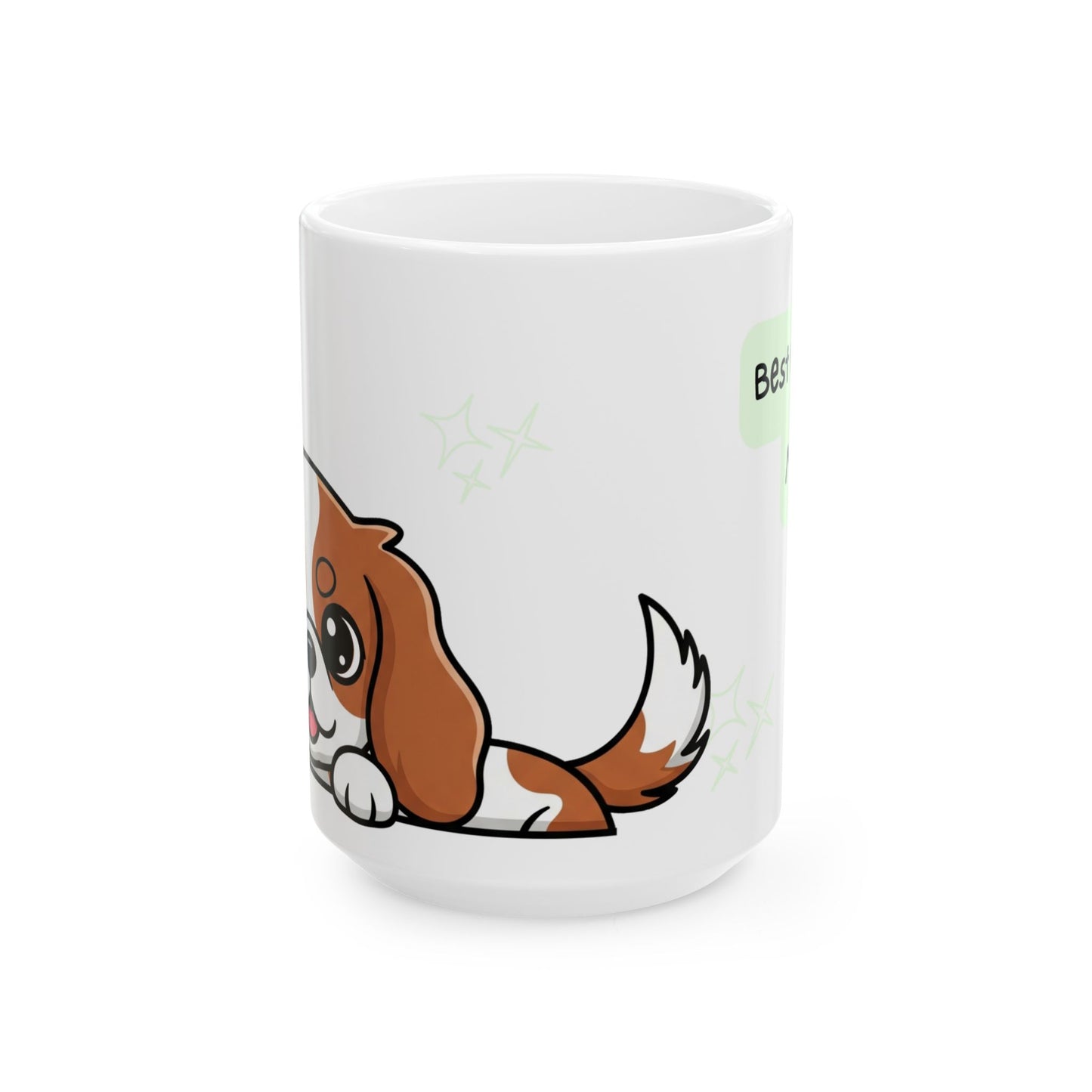 Cavalier King Charles Spaniel Peek-a-Boo Mug | Best Cavalier Mama Gift