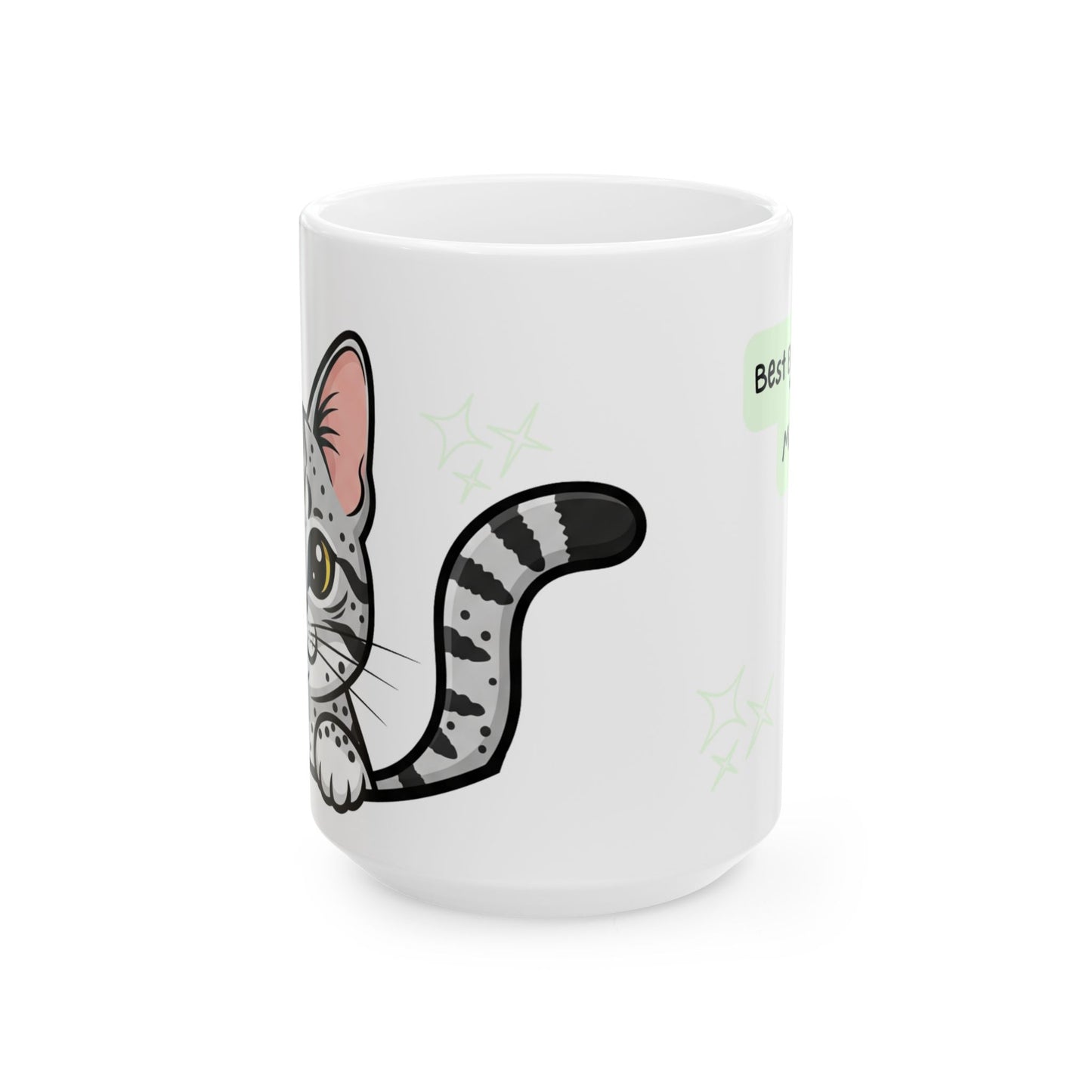 Egyptian Mau Peek-a-Boo Mug | Best Egyptian Mau Mama