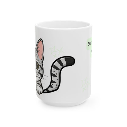 Egyptian Mau Peek-a-Boo Mug | Best Egyptian Mau Mama