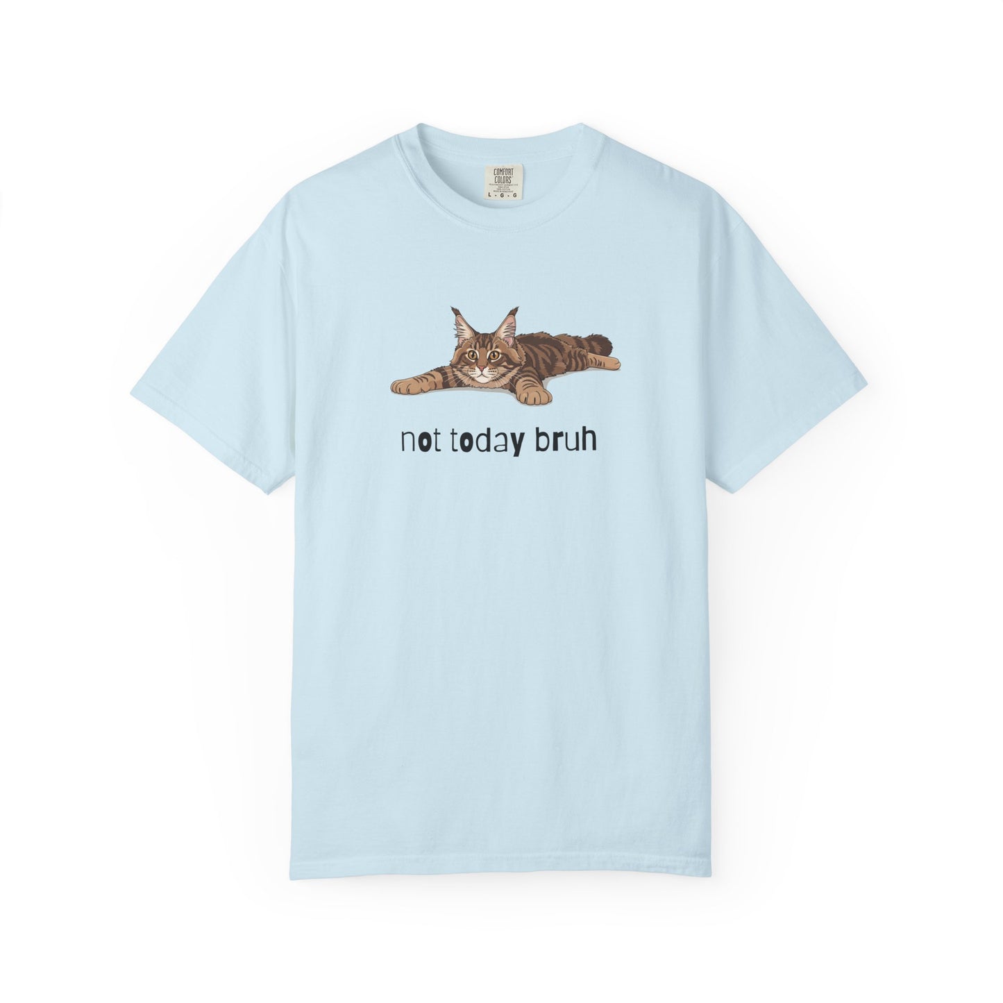 Maine Coon Not Today Bruh T-Shirt