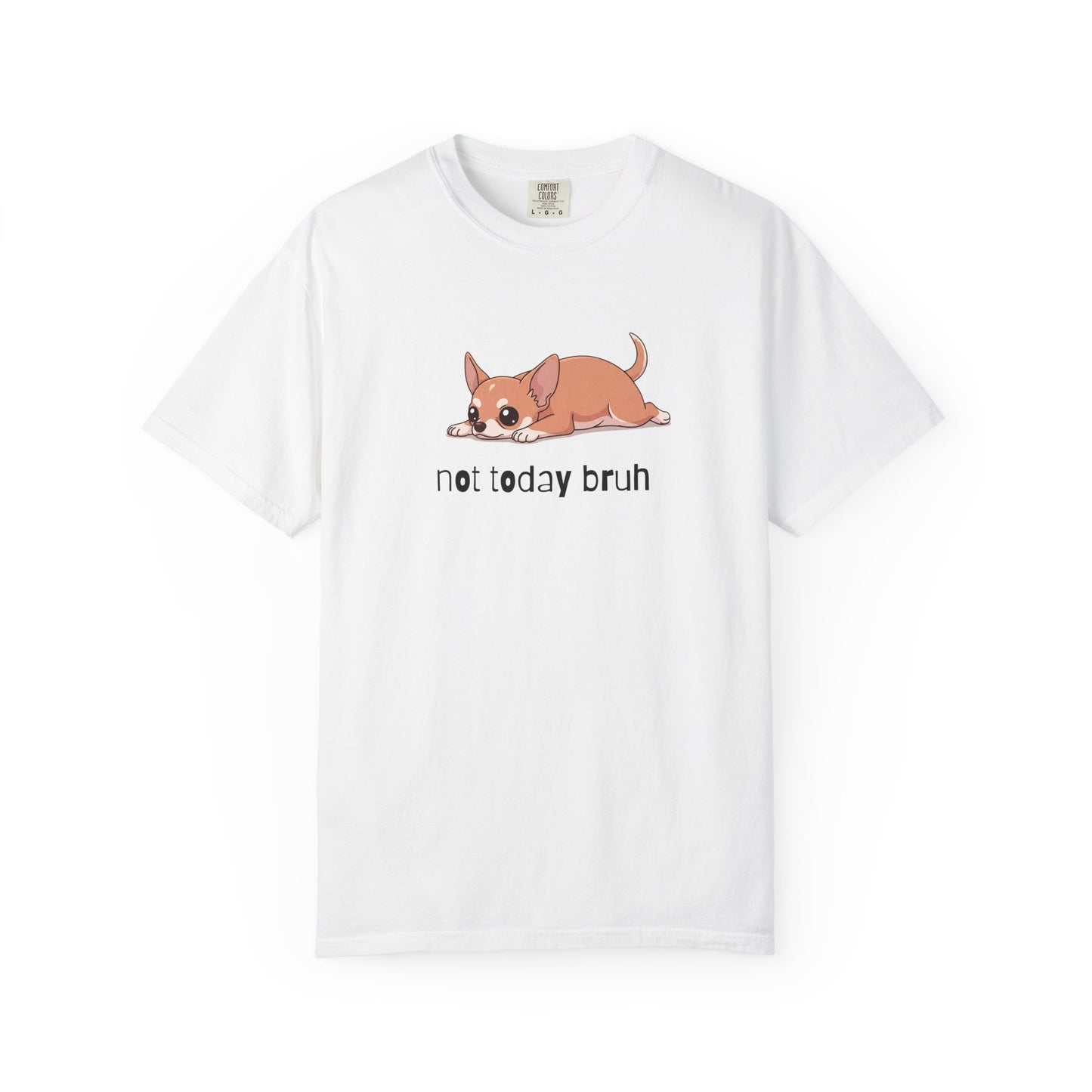 Chihuahua Not Today Bruh T-Shirt