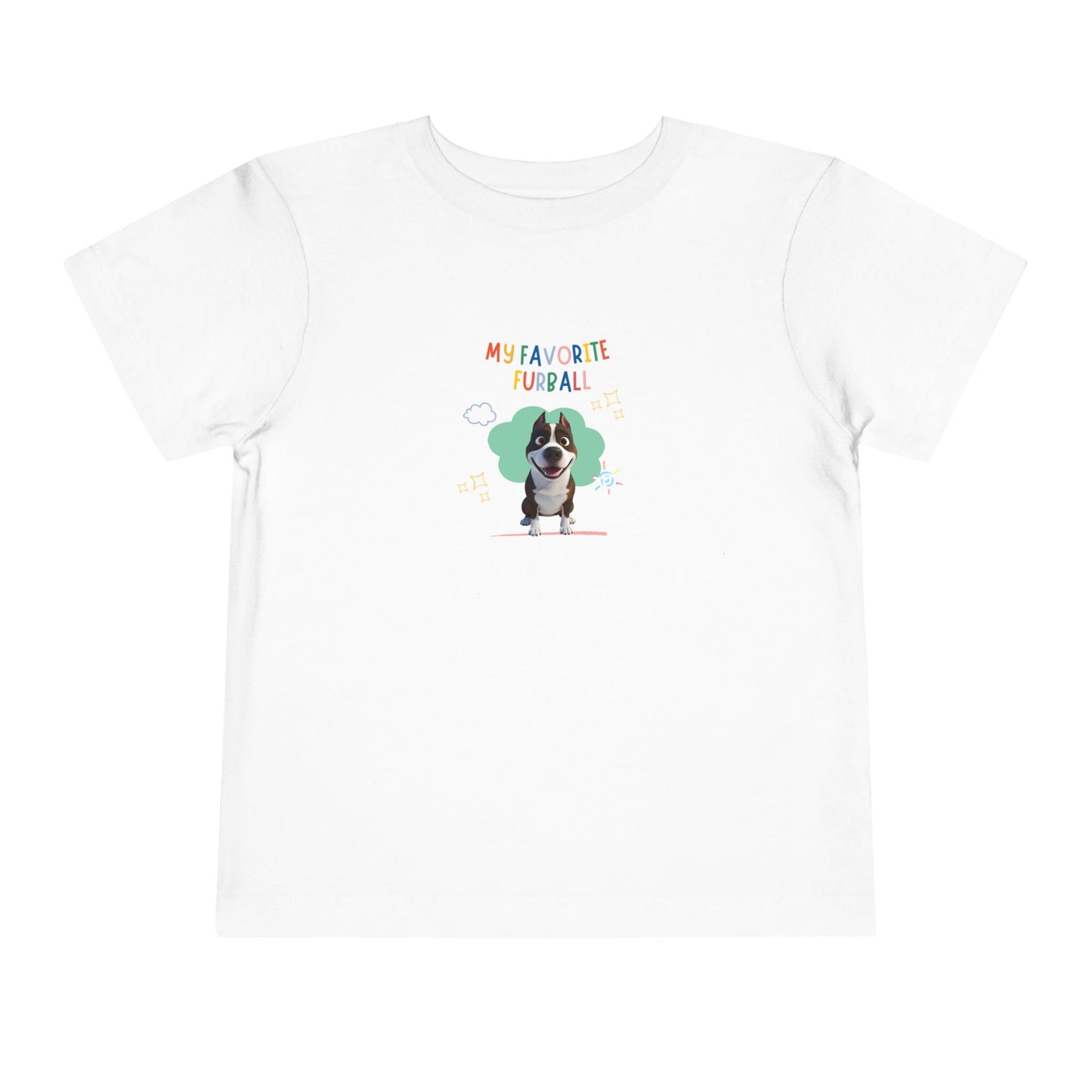 Staffy Favorite Furball Toddler Tee