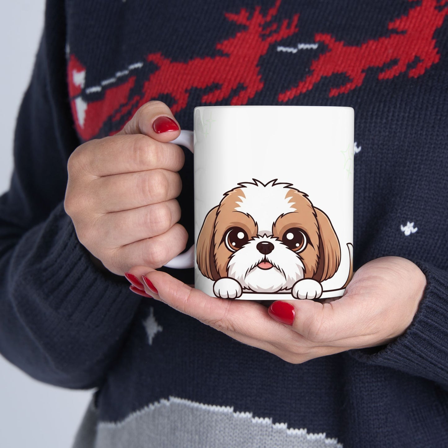 Shih Tzu Peek-a-Boo Mug | Best Shih Tzu Mama Gift