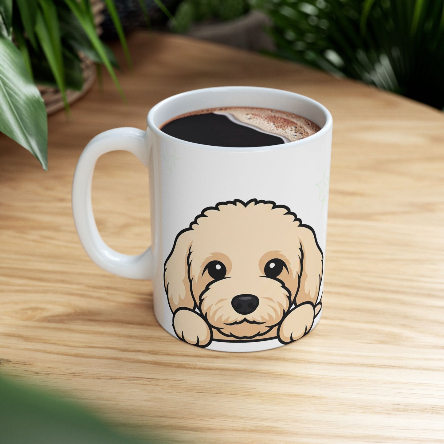 Doodle Peek-a-Boo Mug | Best Doodle Mama Gift