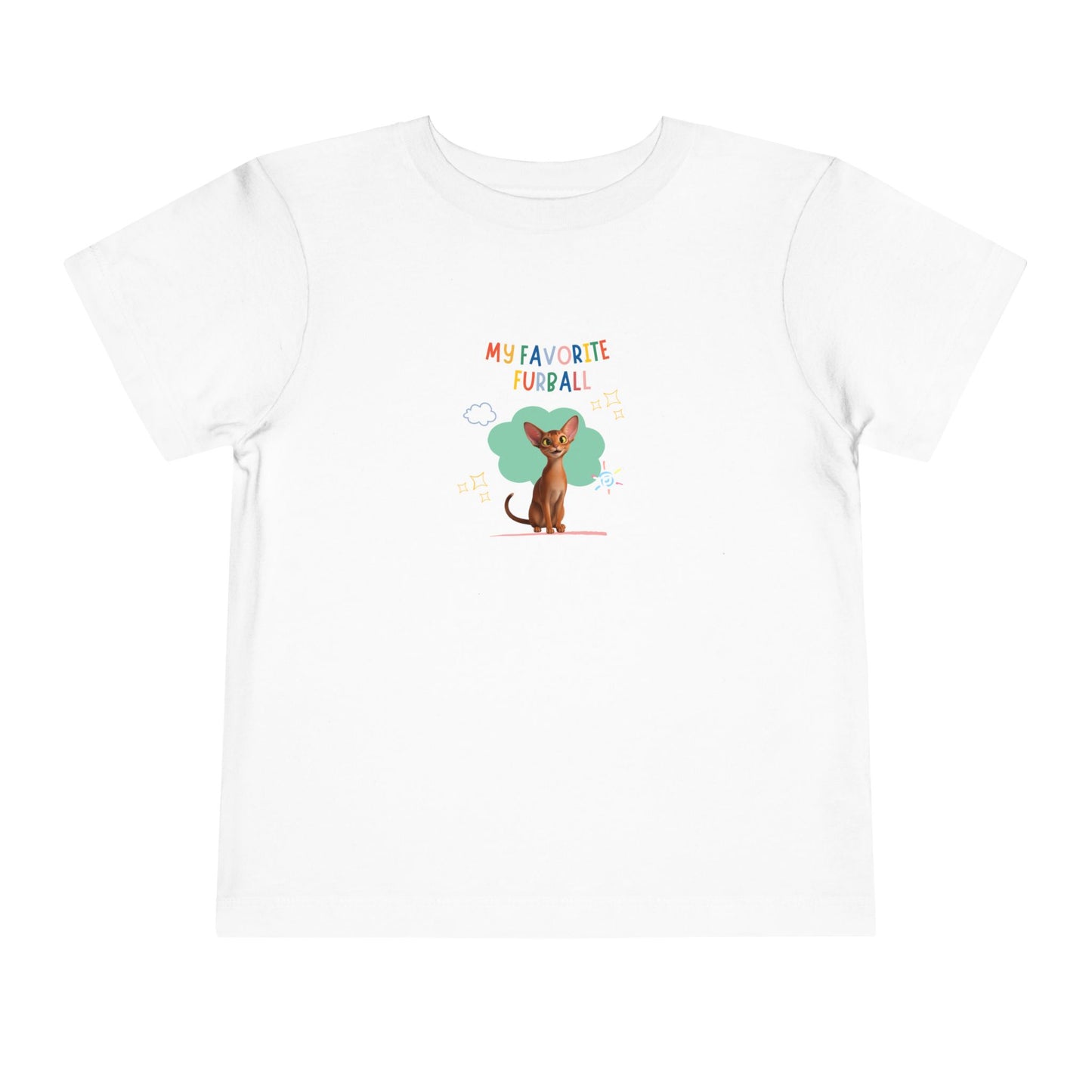 Abyssinian Favorite Furball Toddler Tee