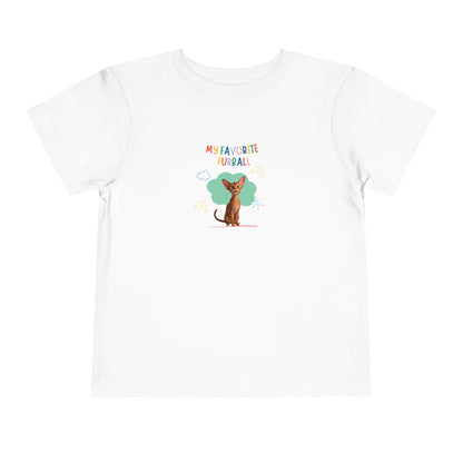 Abyssinian Favorite Furball Toddler Tee
