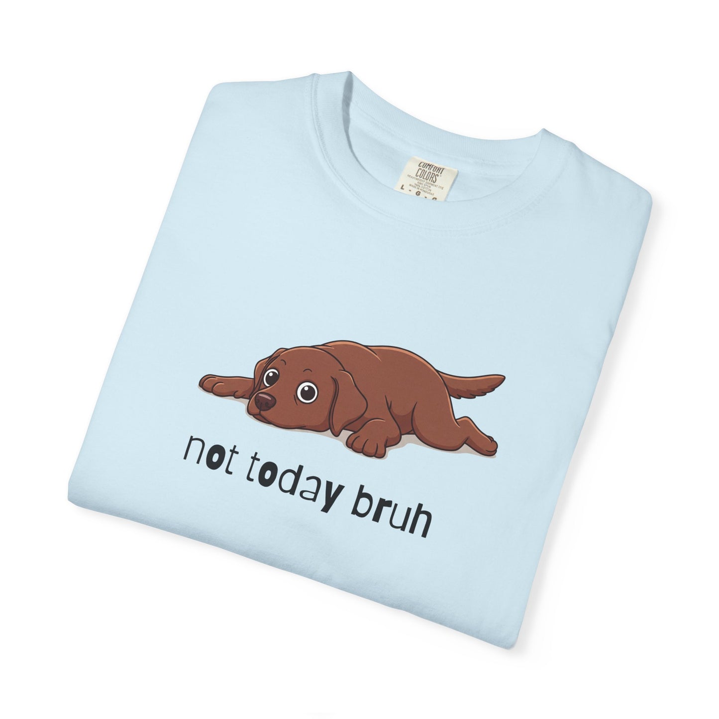 Labrador Not Today Bruh T-Shirt