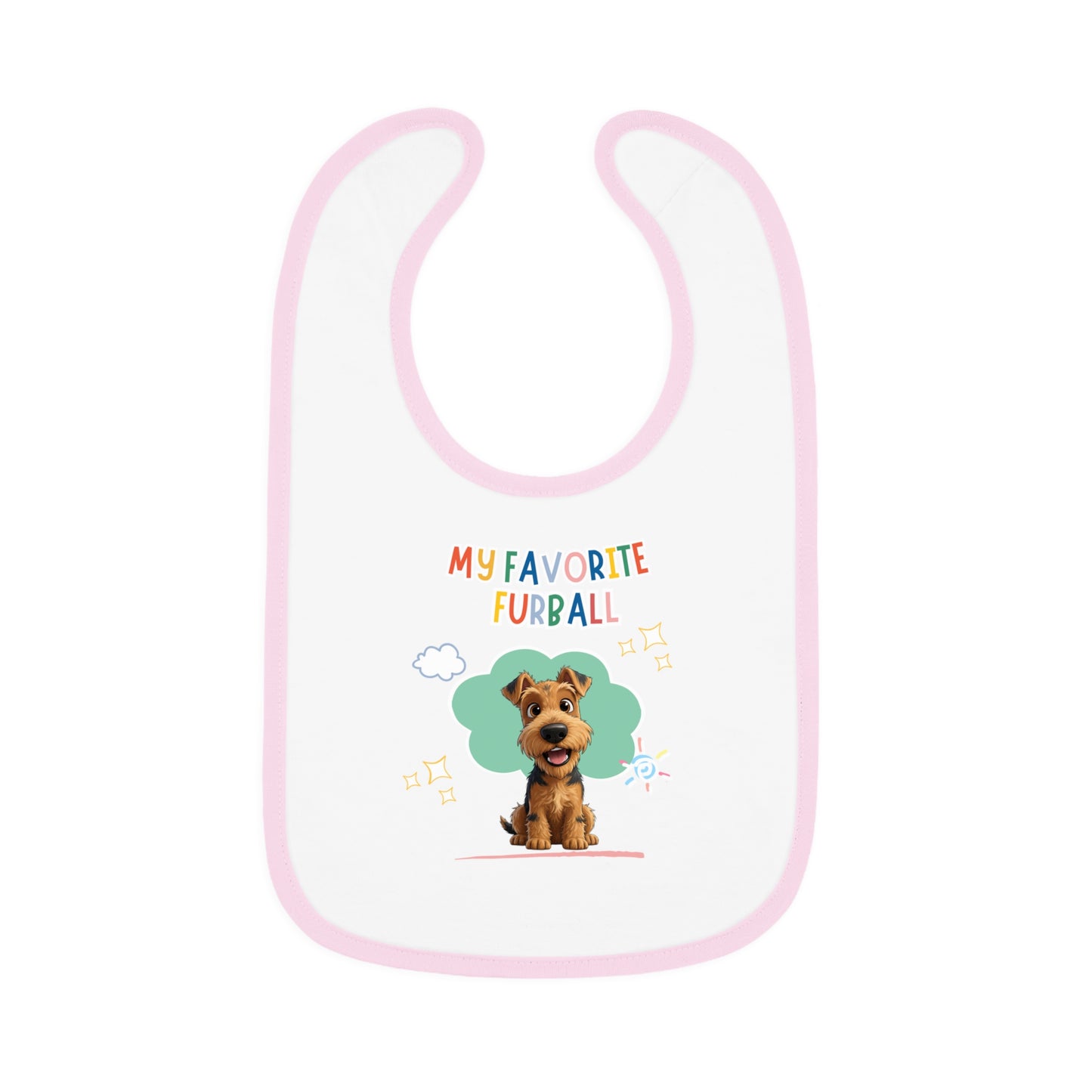 Welshie Favorite Furball Baby Bib