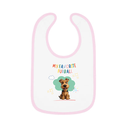 Welshie Favorite Furball Baby Bib