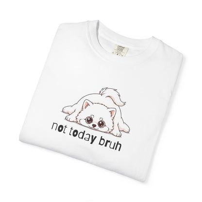 Pomeranian Not Today Bruh T-Shirt