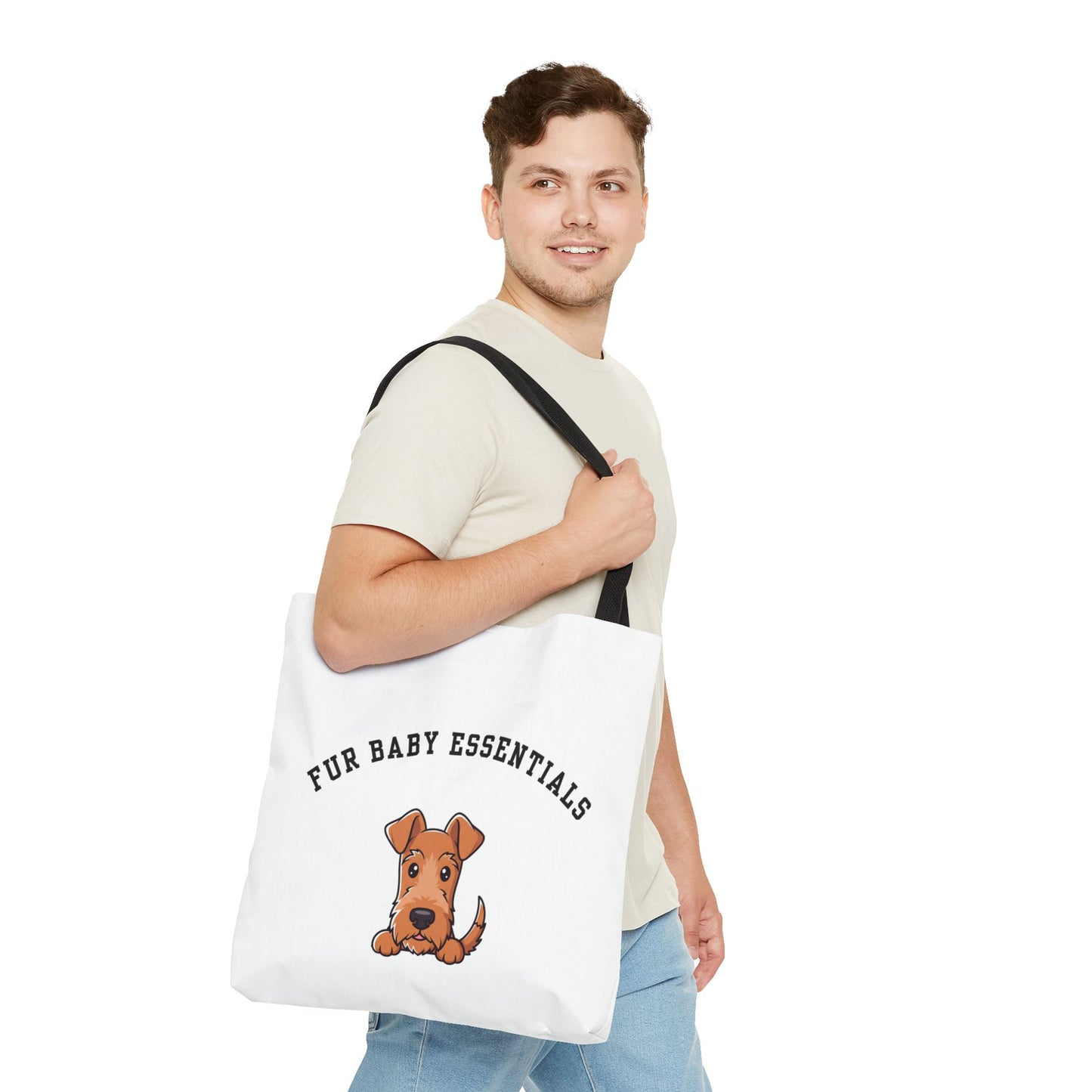 Irish Terrier FurBaby Tote Bag