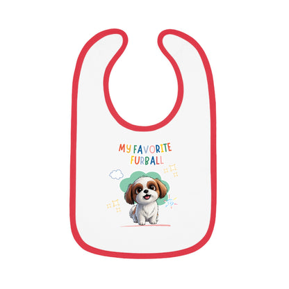 Shih Tzu Favorite Furball Baby Bib