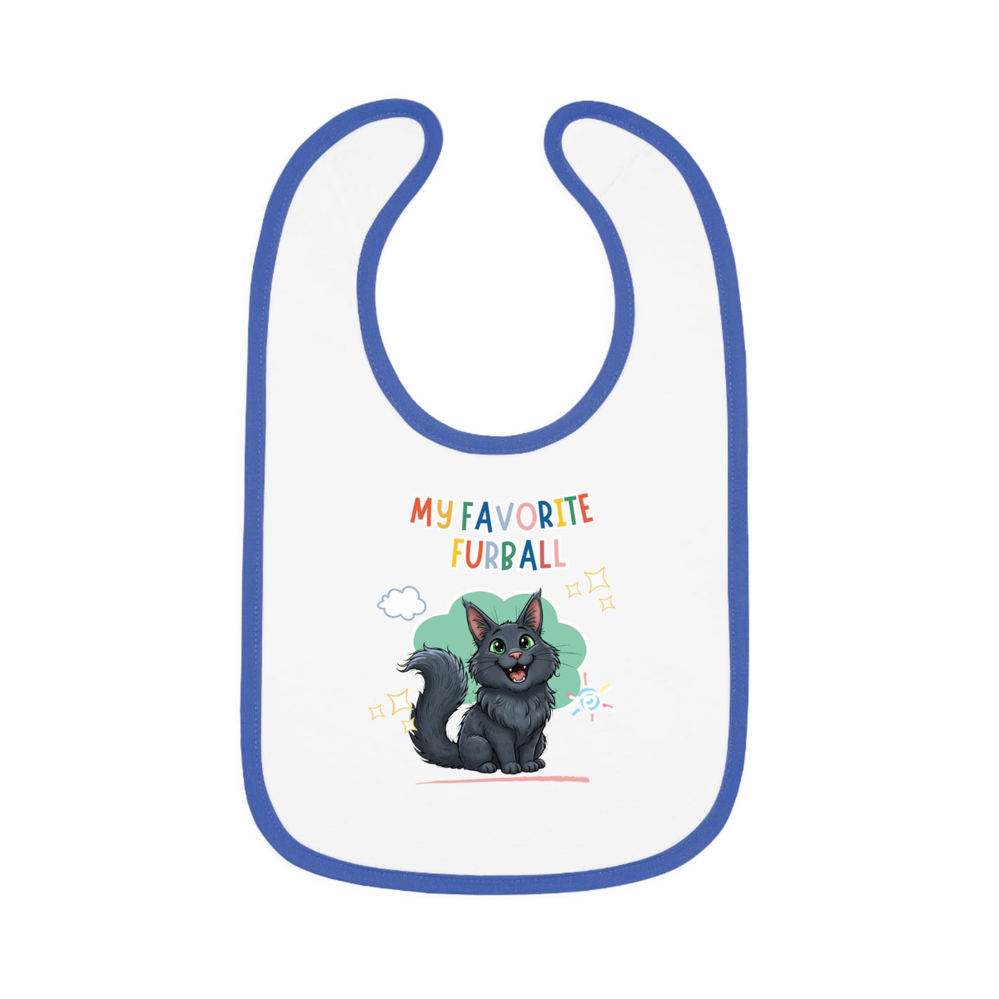 Maine Coon Favorite Furball Baby Bib