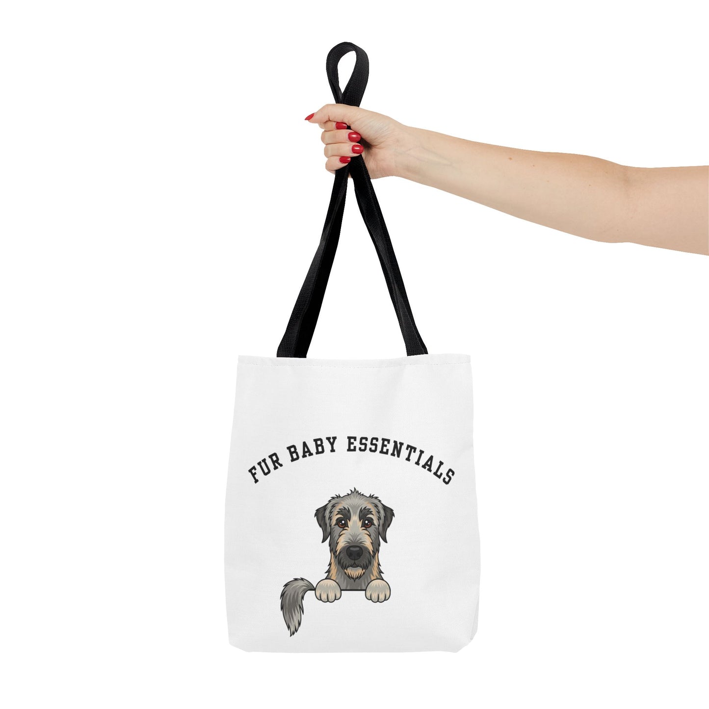 Irish Wolfhound FurBaby Tote Bag