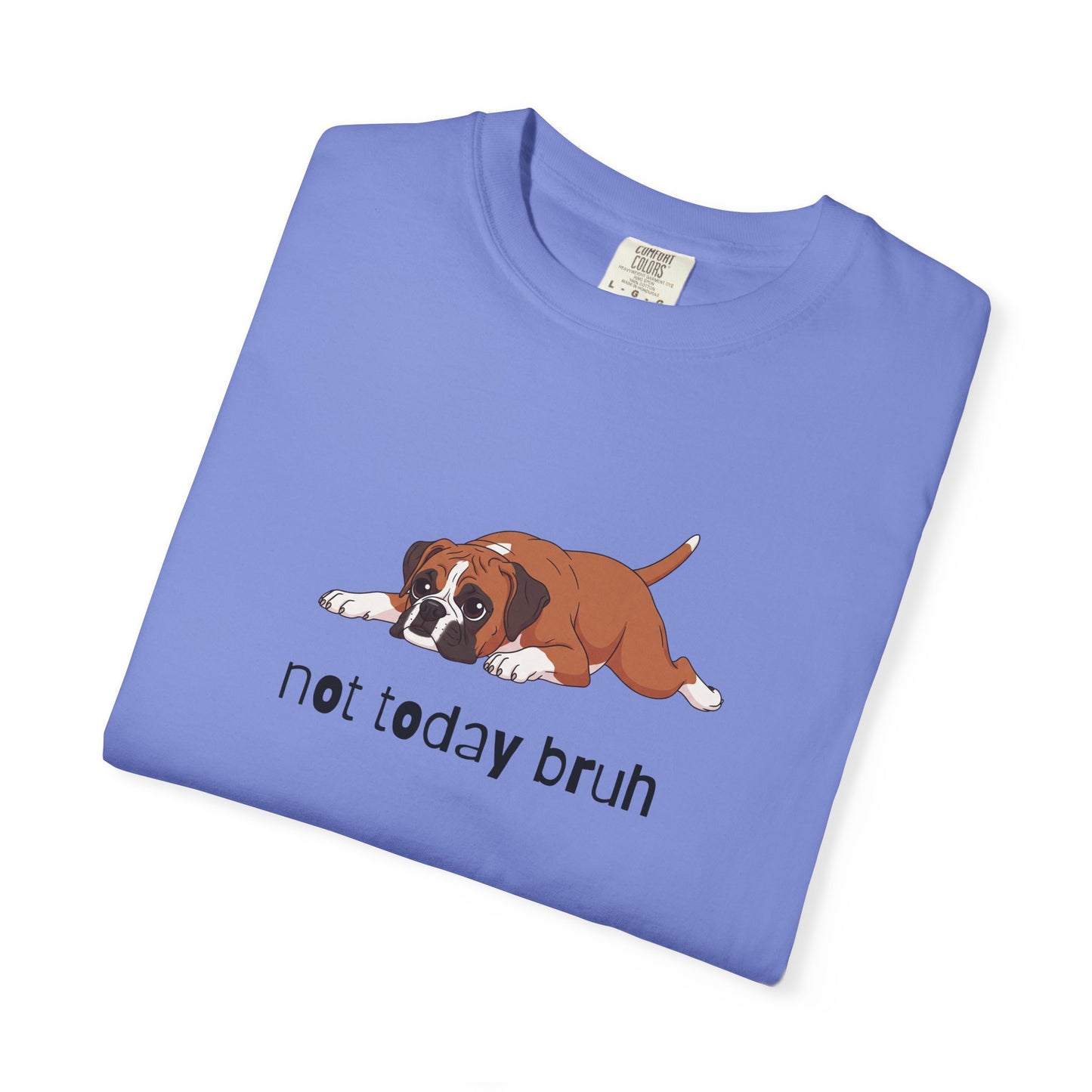 Boxer Not Today Bruh T-Shirt