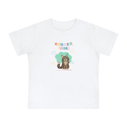 Maine Coon Favorite Furball Baby Tee