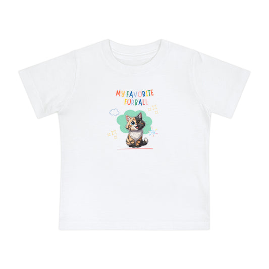 Long hair Chimera Cat Favorite Furball Baby Tee