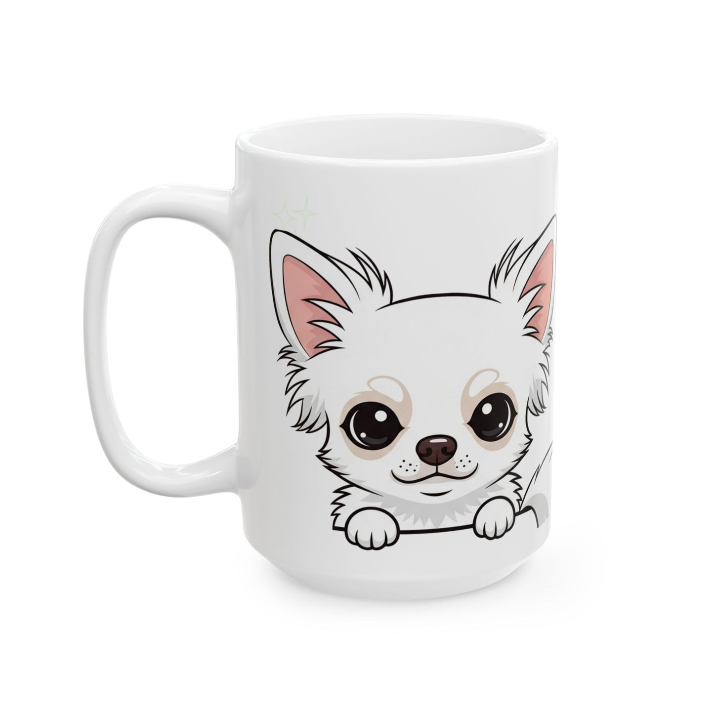 Chihuahua Peek-a-Boo Mug | Best Chihuahua Daddy Gift