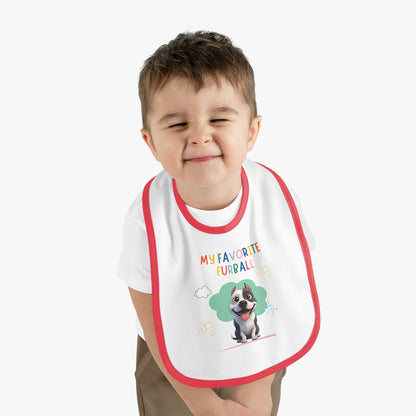 Pitbull Favorite Furball Baby Bib