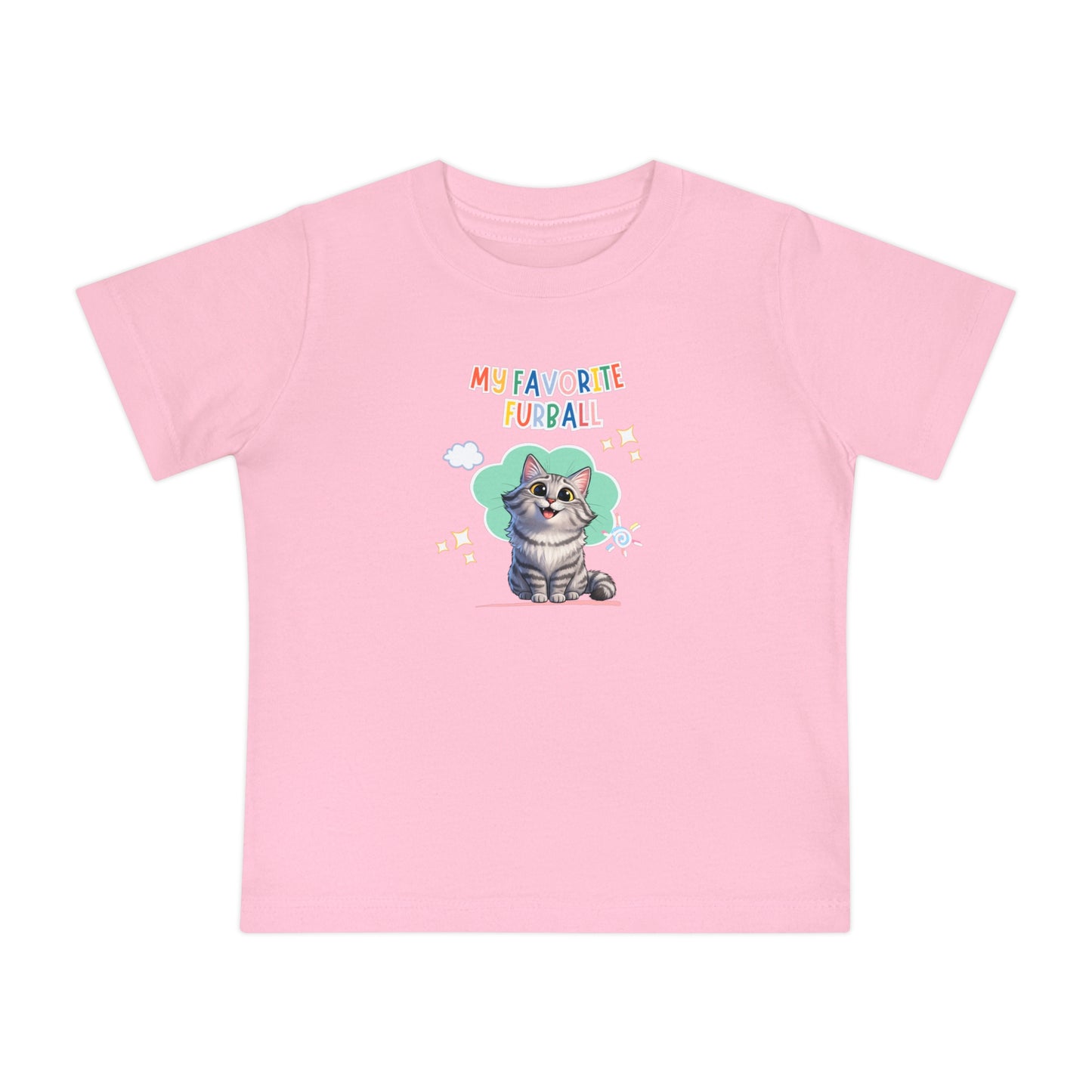 Siberian Cat Favorite Furball Baby Tee