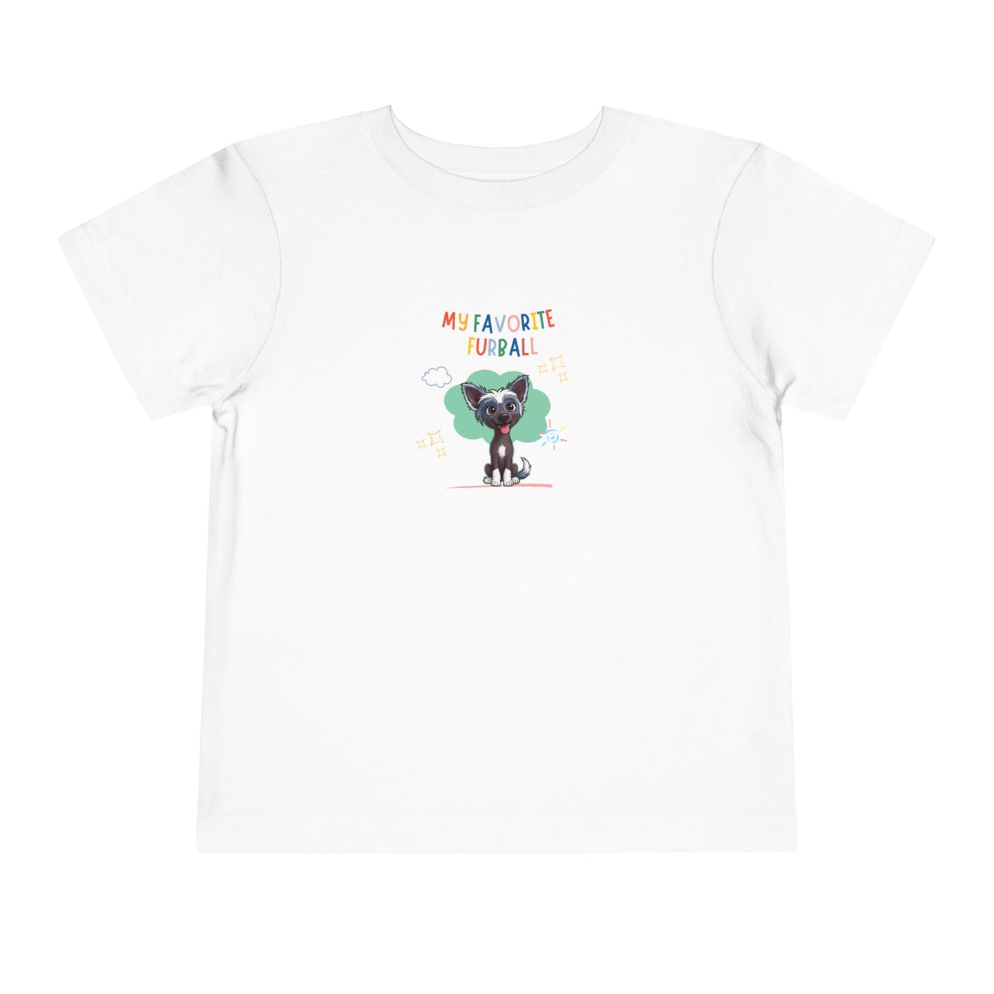 Chinese Crested Favorite Furball Toddler Tee