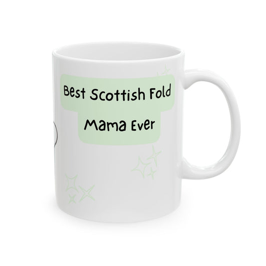 Scottish Fold Peek-a-Boo Mug | Best Scottish Fold Mama