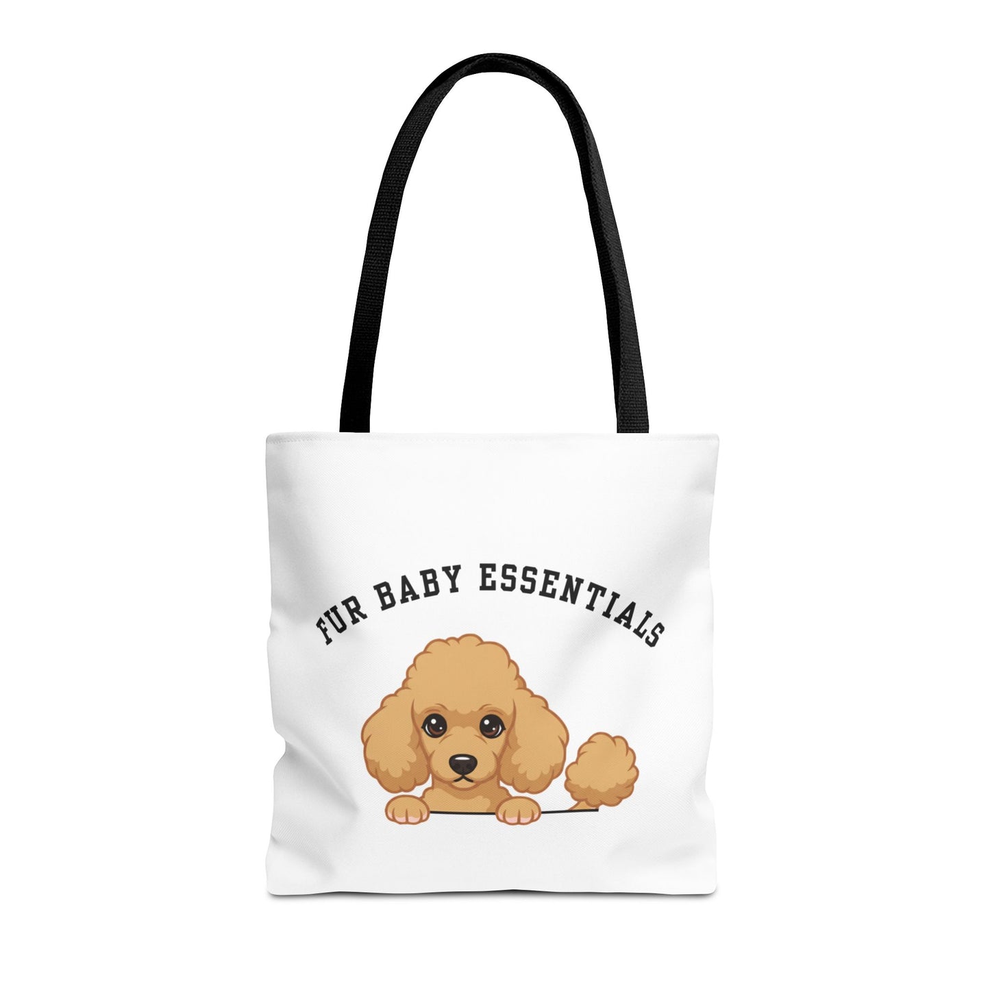 Poodle FurBaby Tote Bag