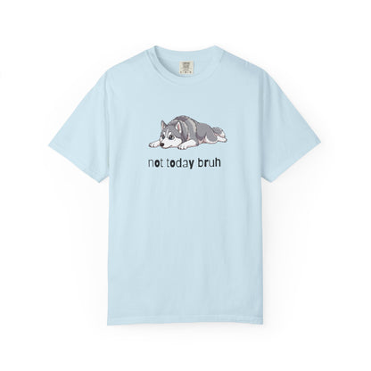 Husky Not Today Bruh T-Shirt