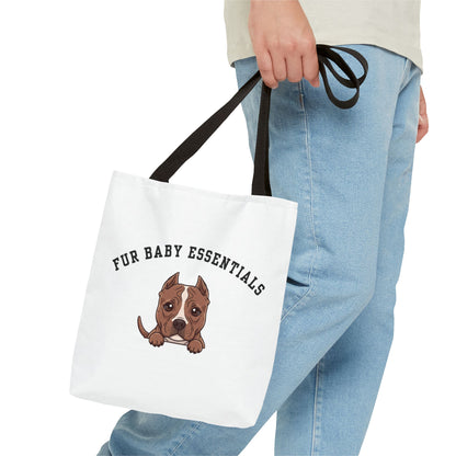 Pitbull FurBaby Tote Bag