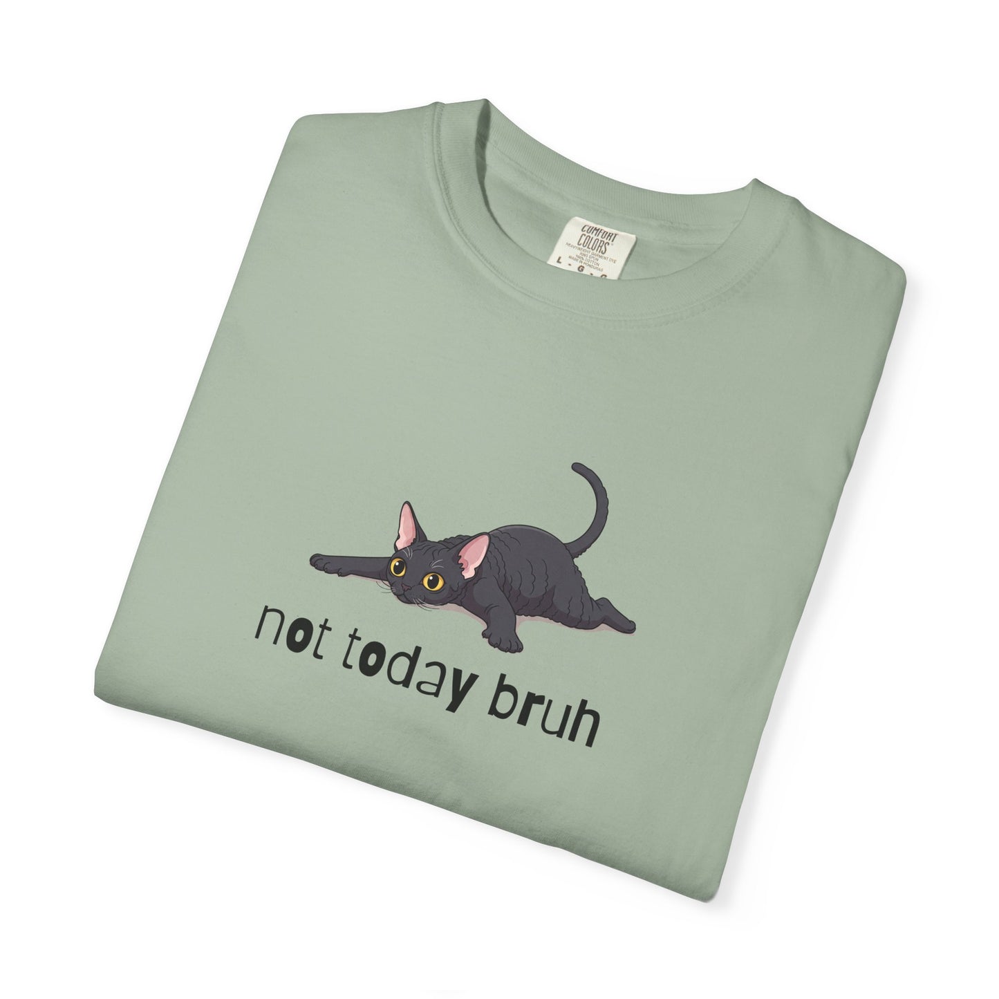 Devon Rex Not Today Bruh T-Shirt
