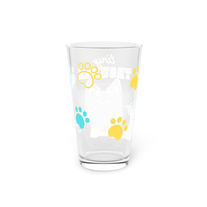 Malinois Tiny Trouble Pint Glass
