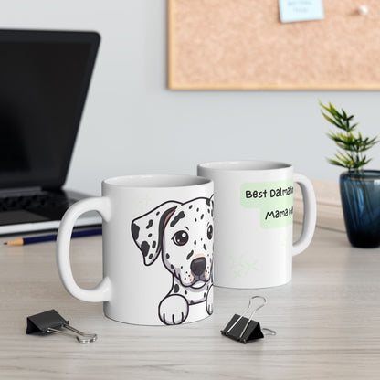 Dalmatian Peek-a-Boo Mug | Best Dalmatian Mama Gift