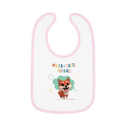 Shiba Favorite Furball Baby Bib